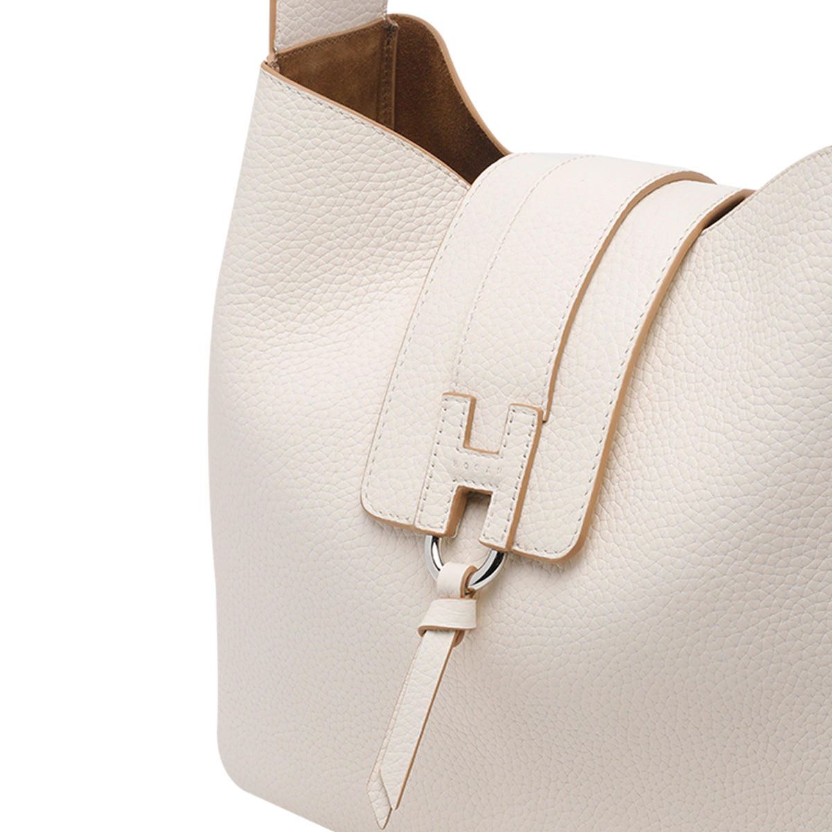 Hogan White Calf Leather