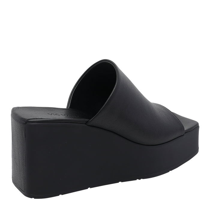 Vic Matie Sandals Black Calf Leather/rubber Sole