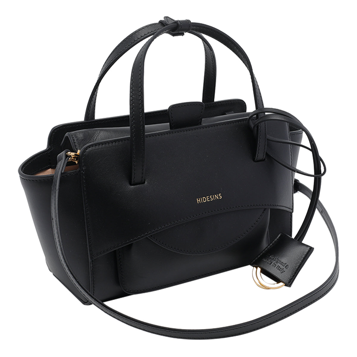 Hidesins Bags Black Calf Leather