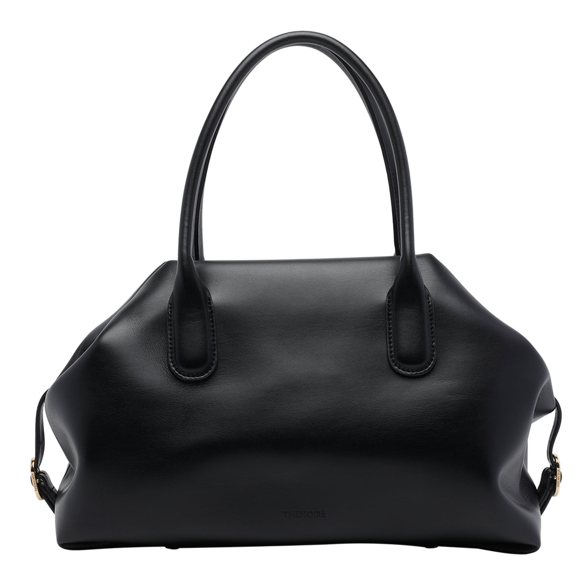 The Moire Bags Black Vegan Fabric
