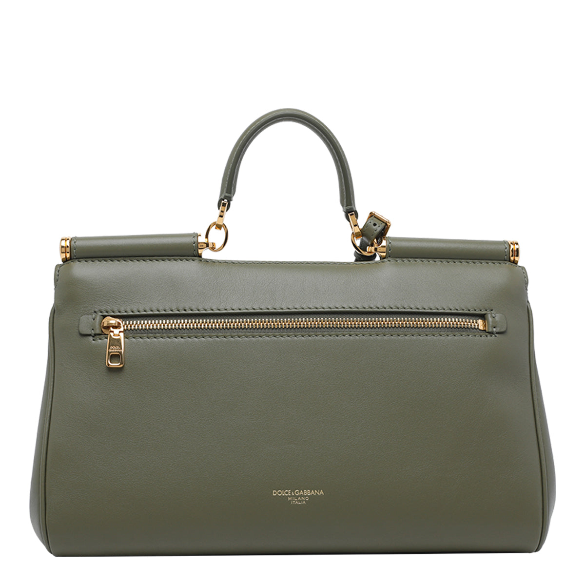 Dolce & Gabbana Green Calf Leather