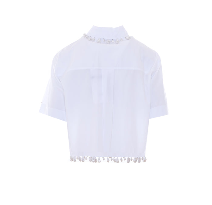 Sportmax Shirts White Cotton
