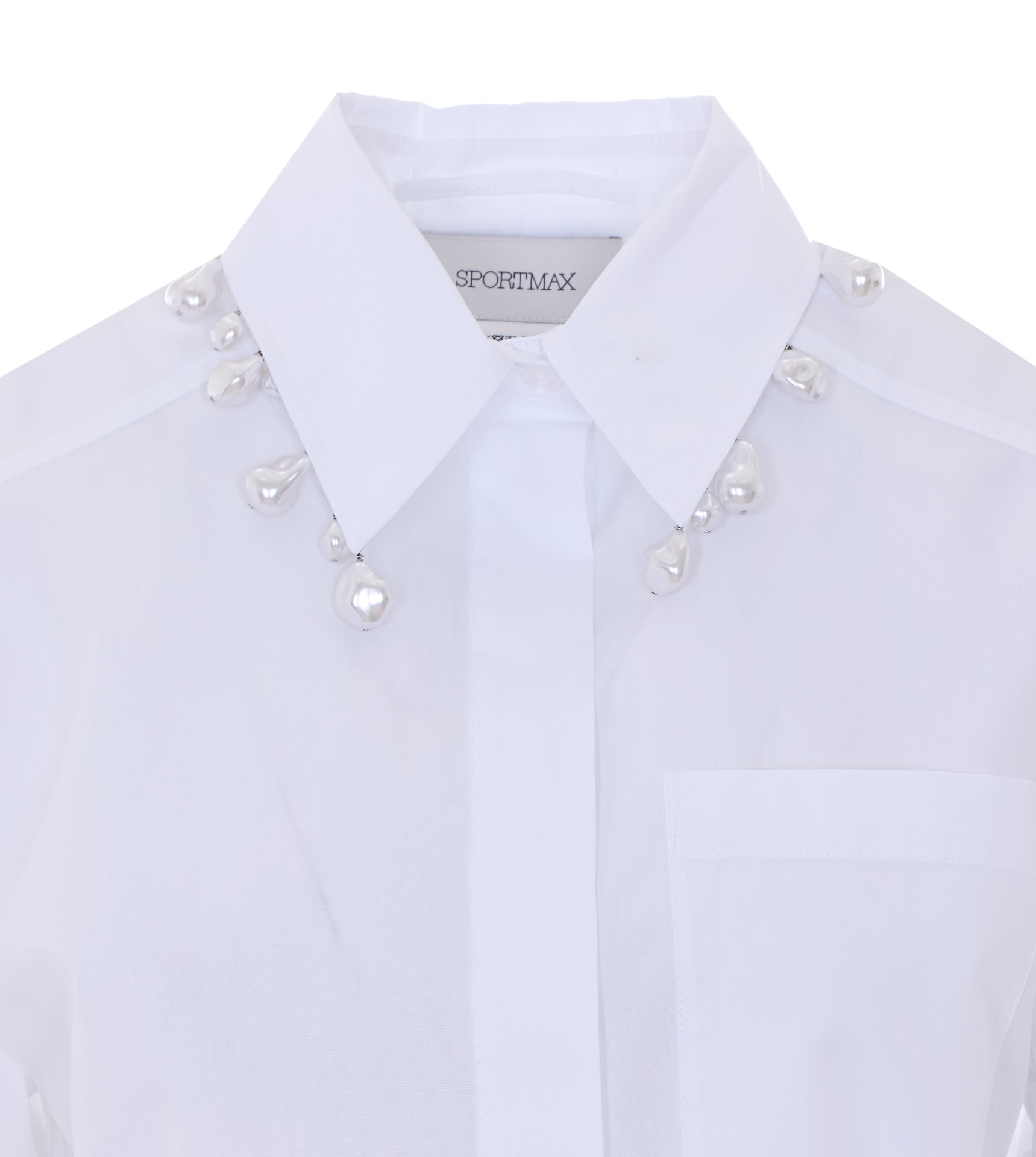 Sportmax Shirts White Cotton