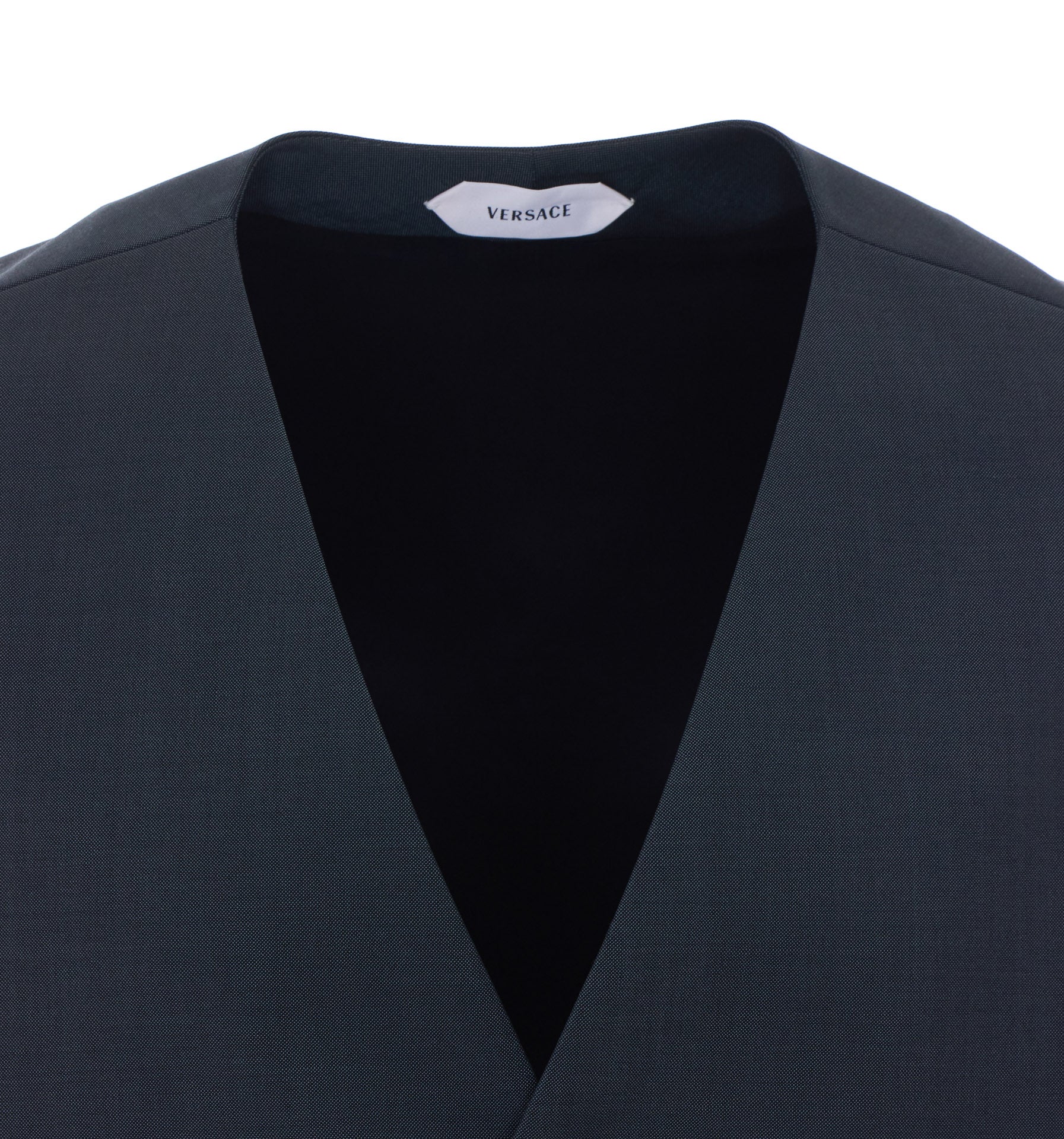 Versace Jackets Grey Wool