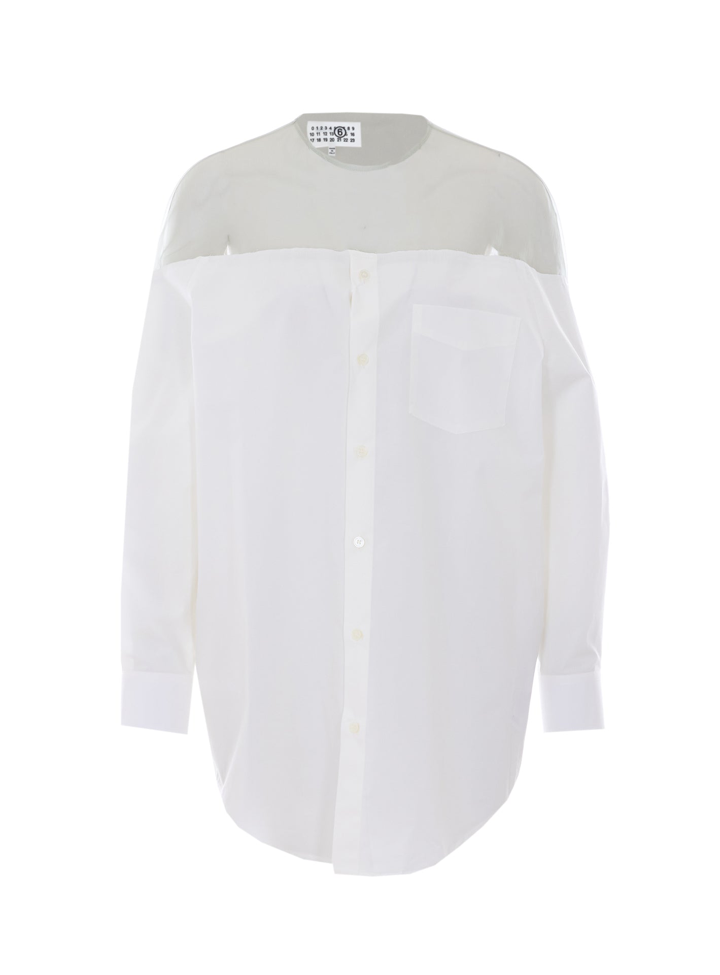 Mm6 Maison Margiela Sweaters White Cotton