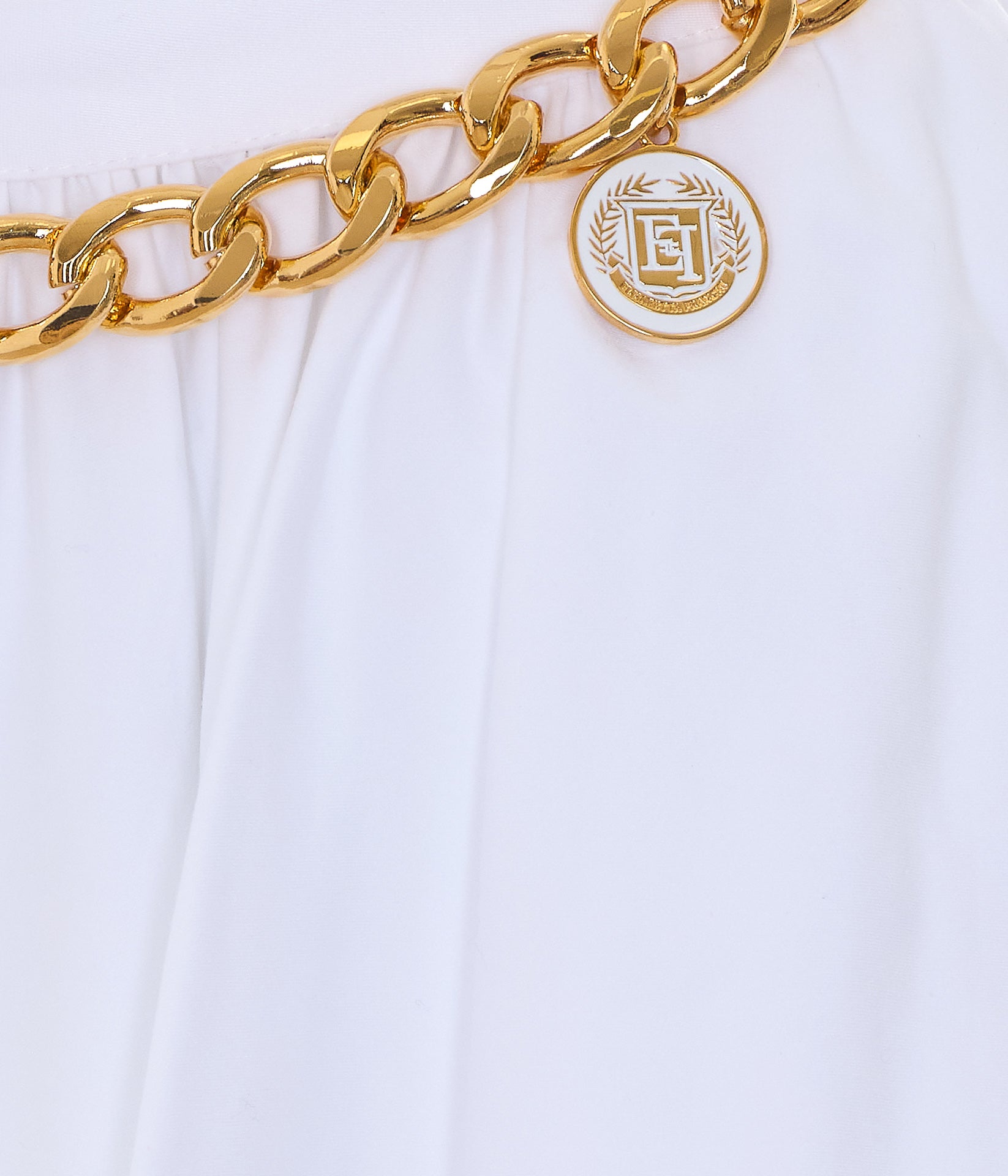 Elisabetta Franchi Skirts White Cotton