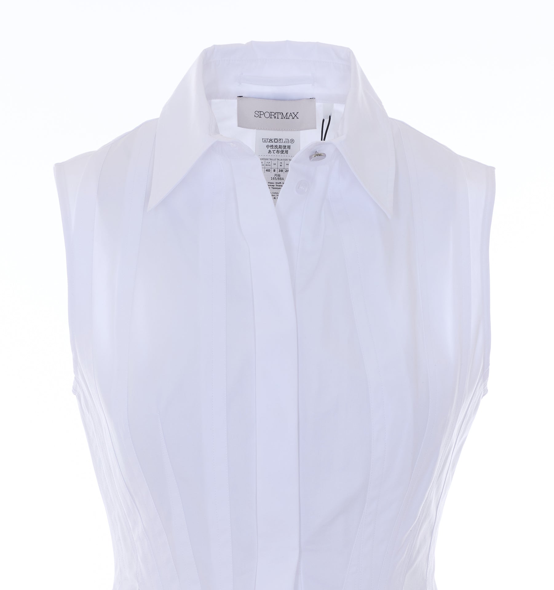 Sportmax Shirts White Cotton