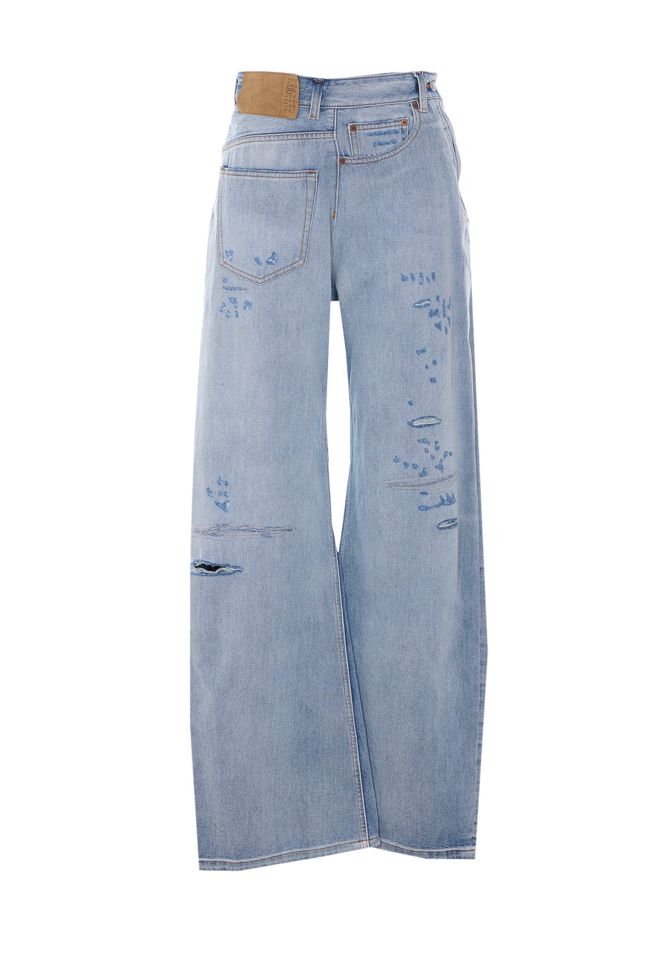 Mm6 Maison Margiela Jeans Blue Cotton