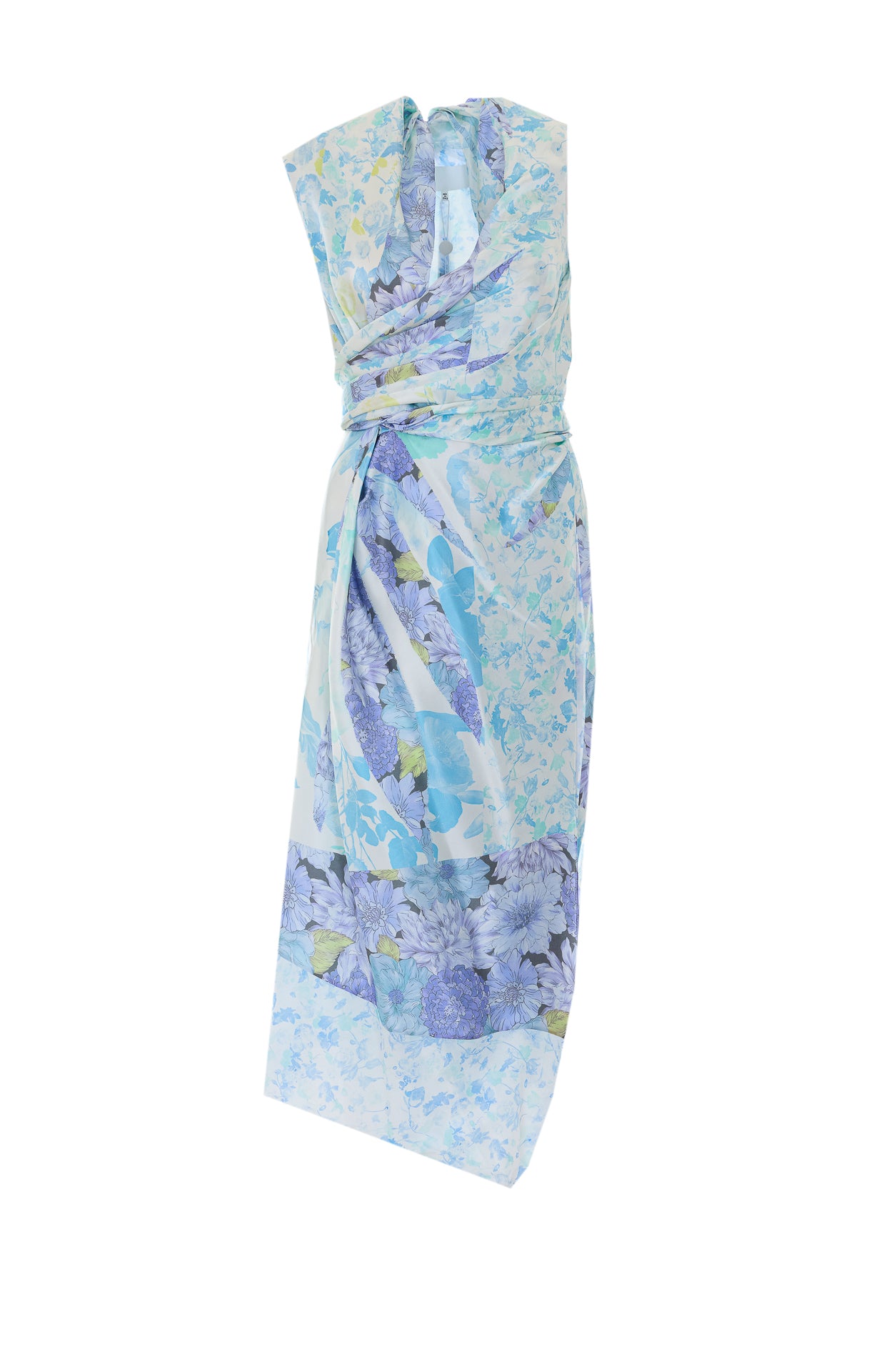 Maison Margiela Dresses Blue Silk