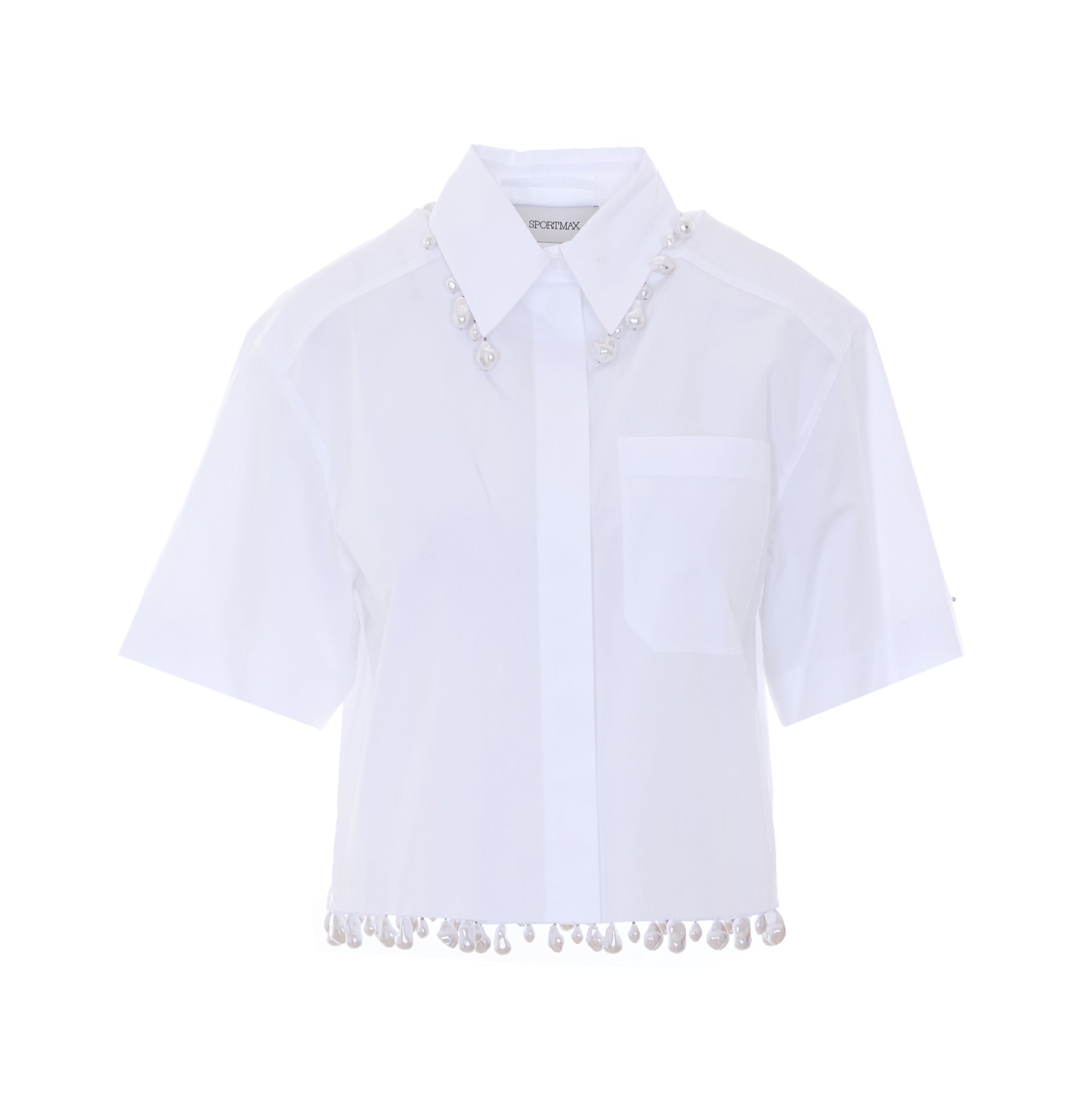 Sportmax Shirts White Cotton