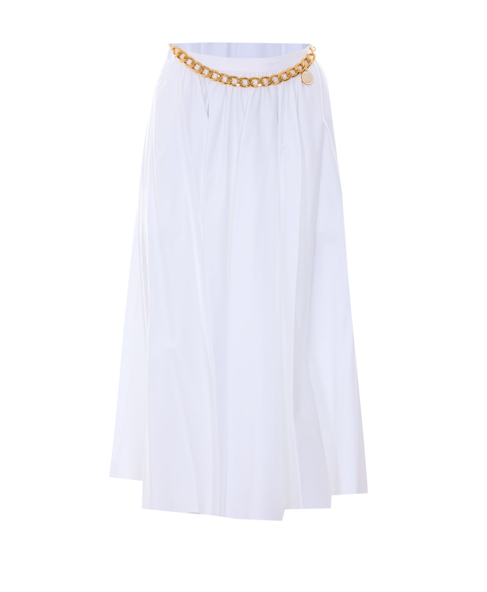 Elisabetta Franchi Skirts White Cotton