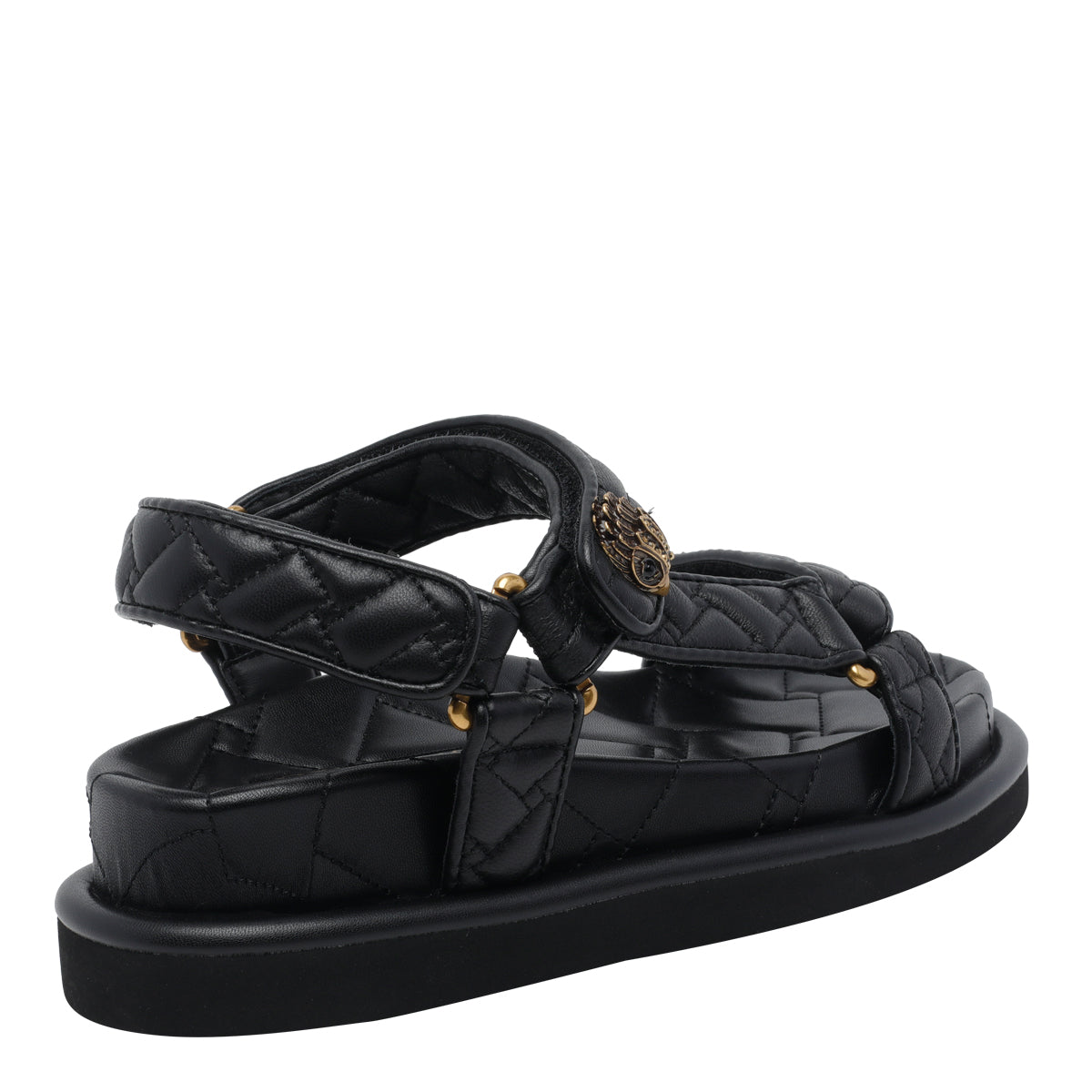 Kurt Geiger Sandals Black Calf Leather/rubber Sole