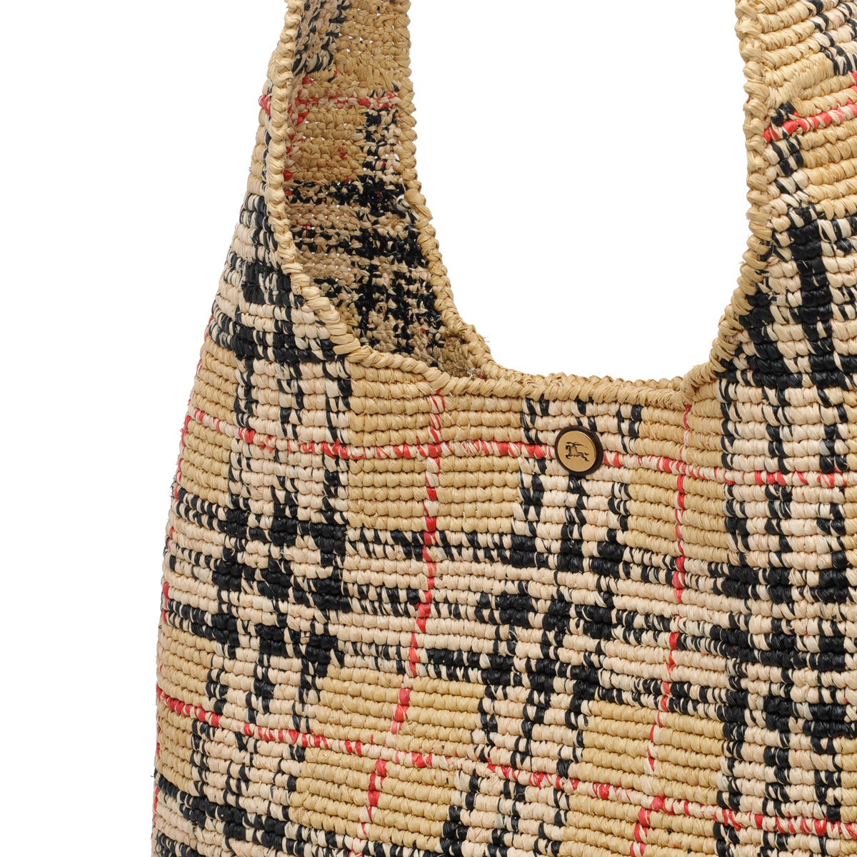 Burberry Bags Beige Raffia