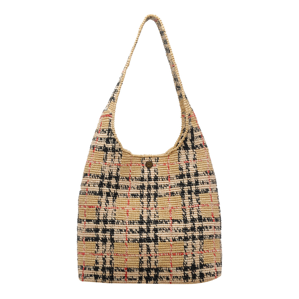 Burberry Bags Beige Raffia