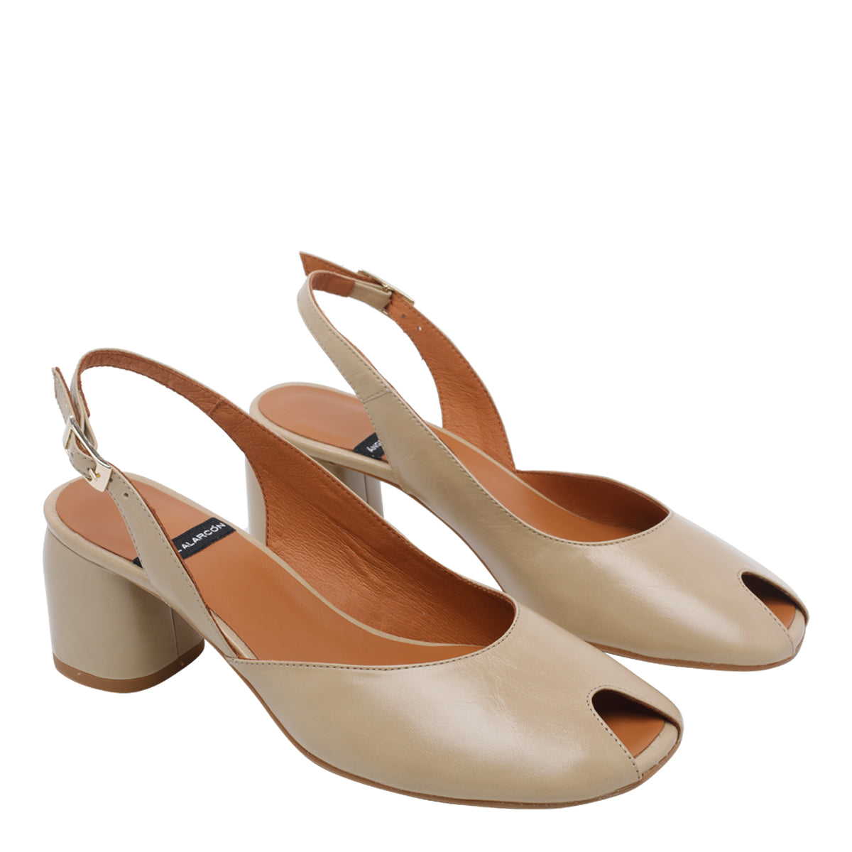 Angel Alarcon With Heel Beige