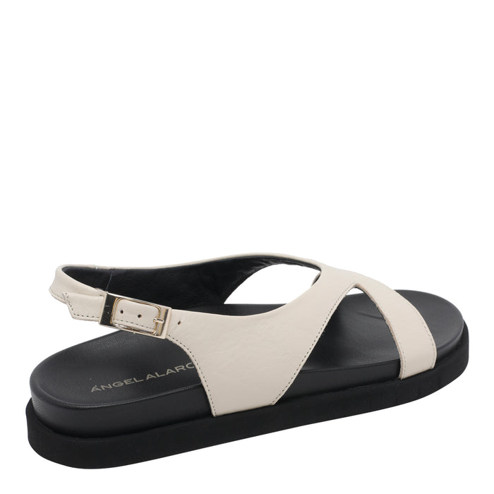 Angel Alarcon Sandals White