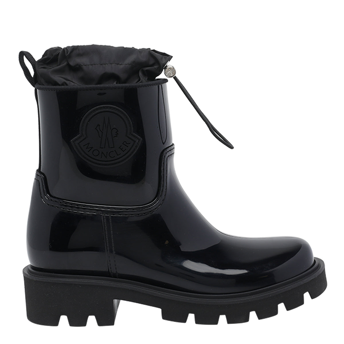 Moncler Boots Black Rubber /rubber Sole