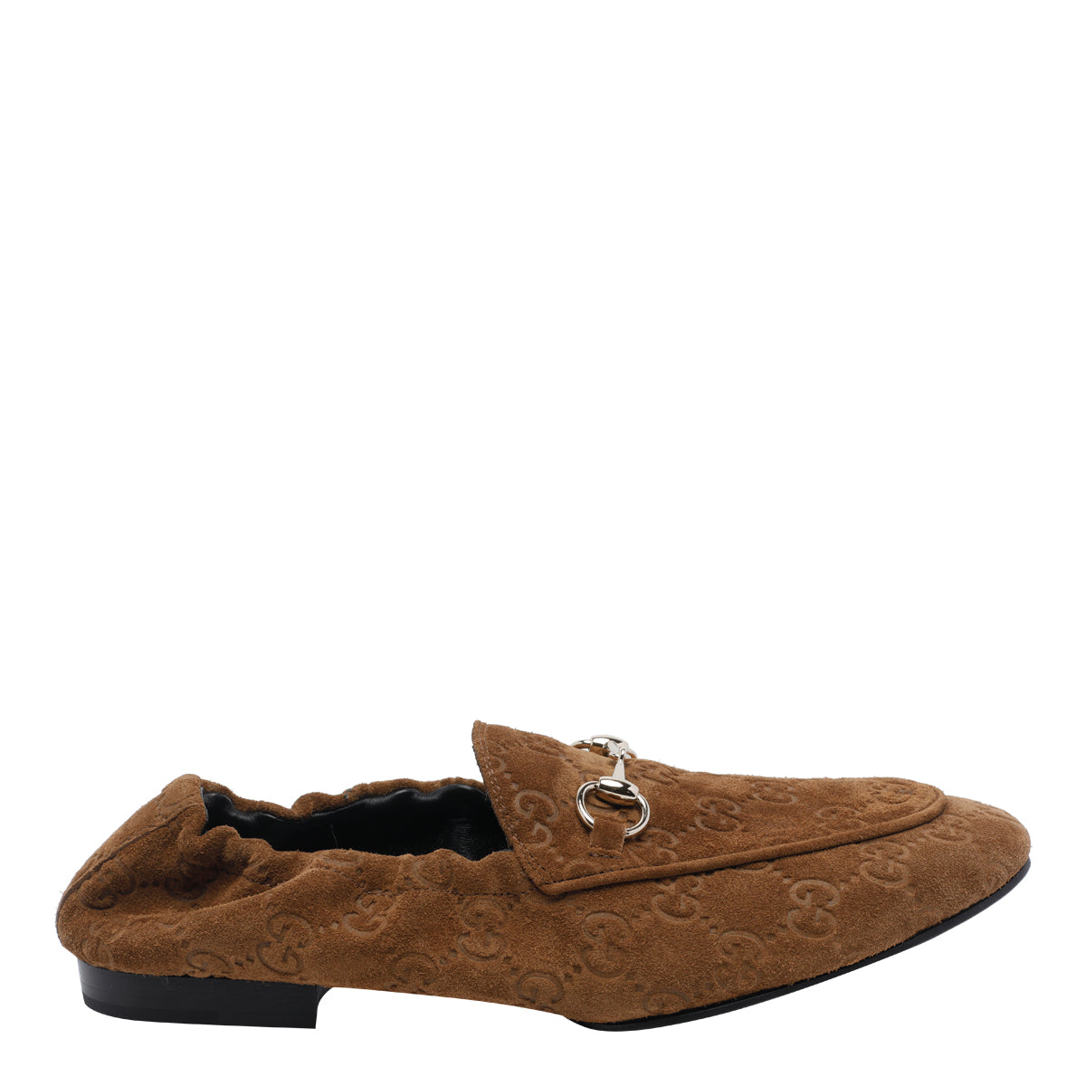 Gucci Flat Shoes Brown Calf Leather/leather Sole