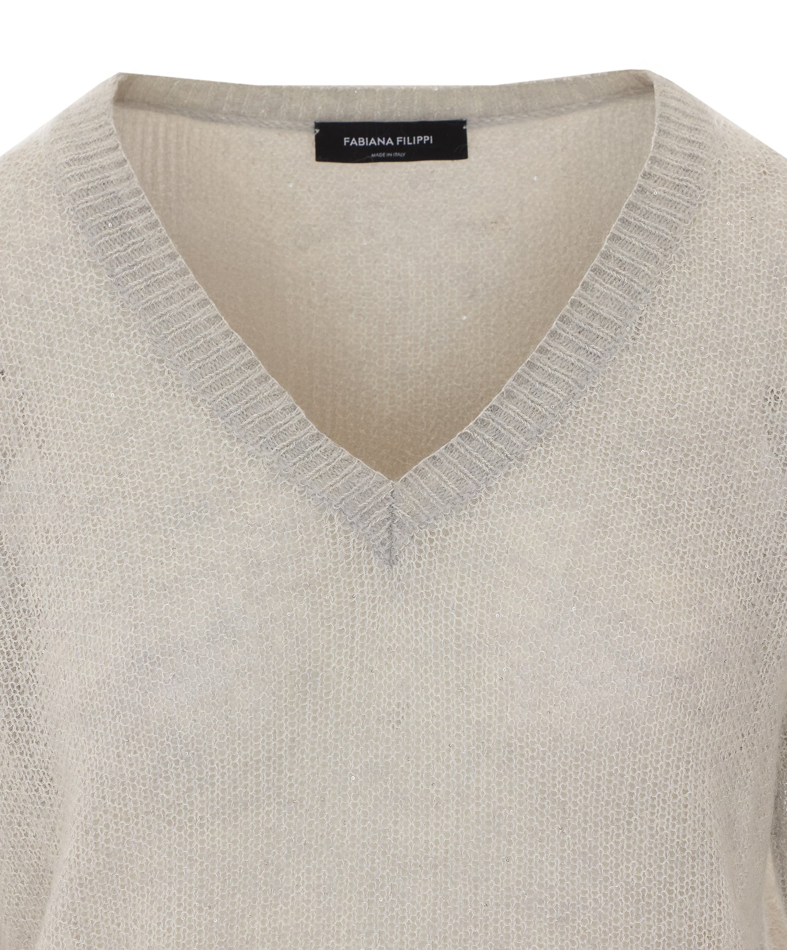 Fabiana Filippi Sweaters Grey Polyester