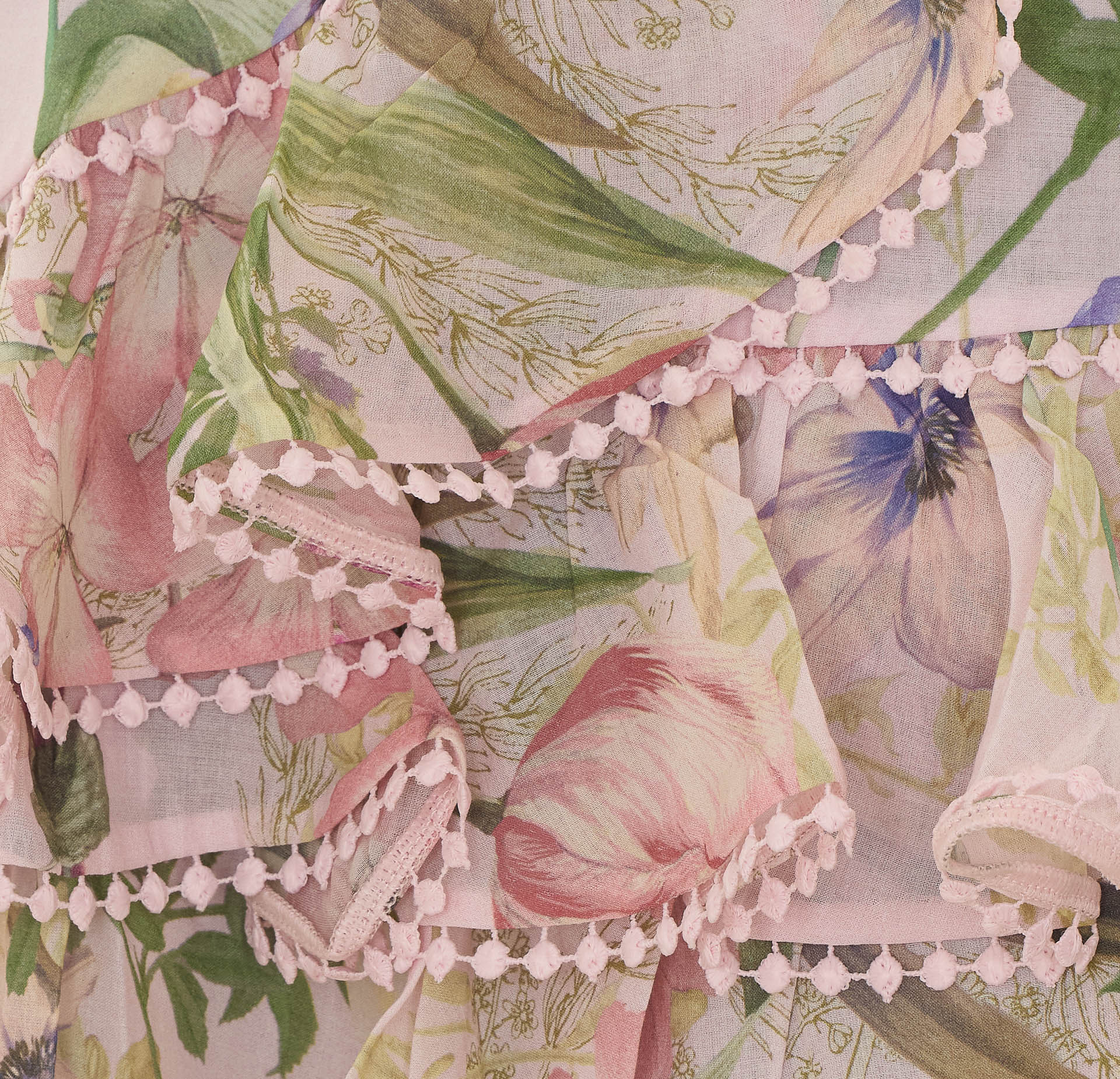 Charoruiz Skirts Pink Cotton