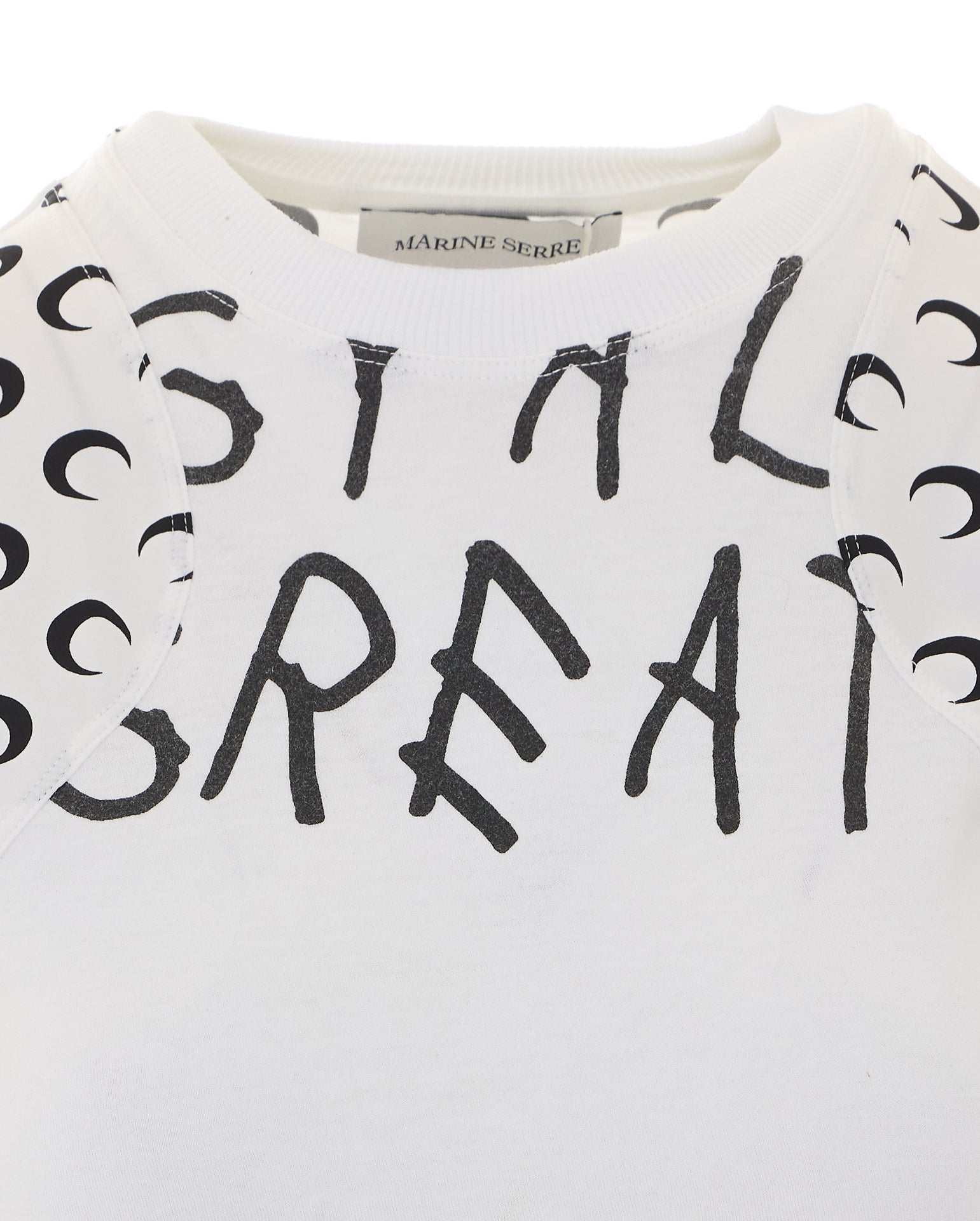 Marine Serre White Cotton