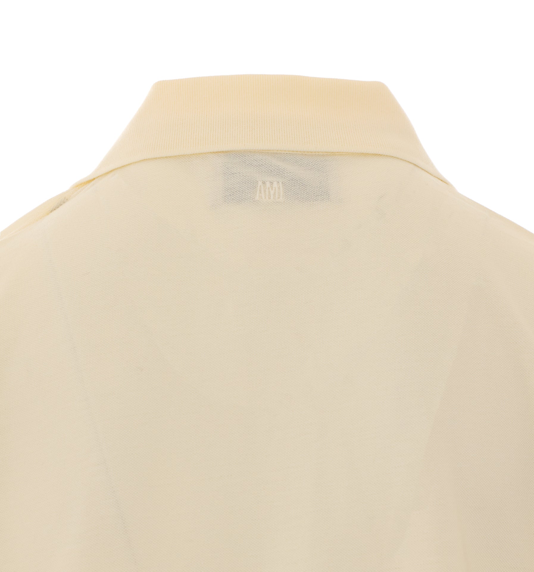 Ami Alexandre Matiussi T-Shirts And Polos Yellow Cotone