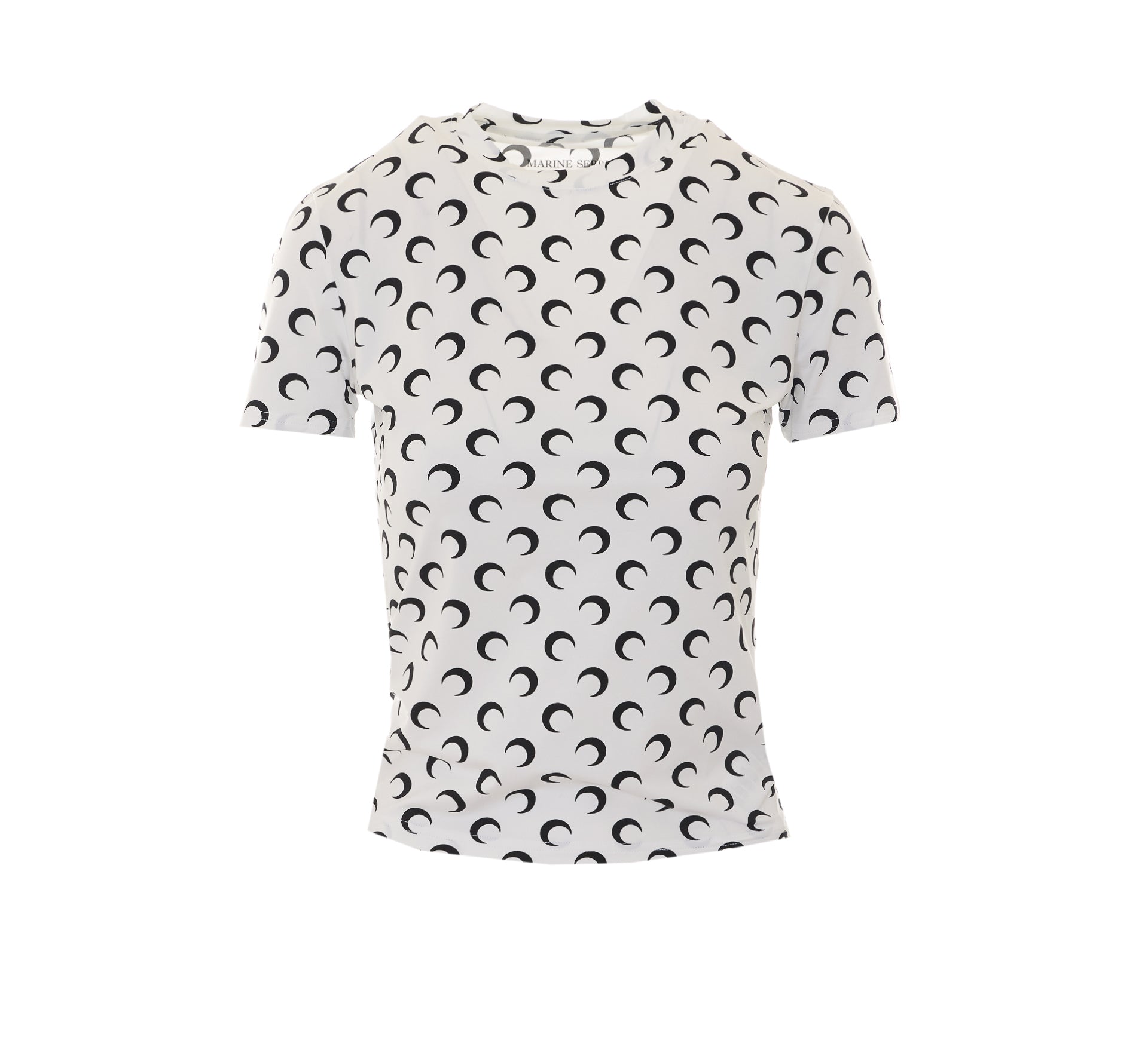 Marine Serre T-Shirts And Polos White Cotton