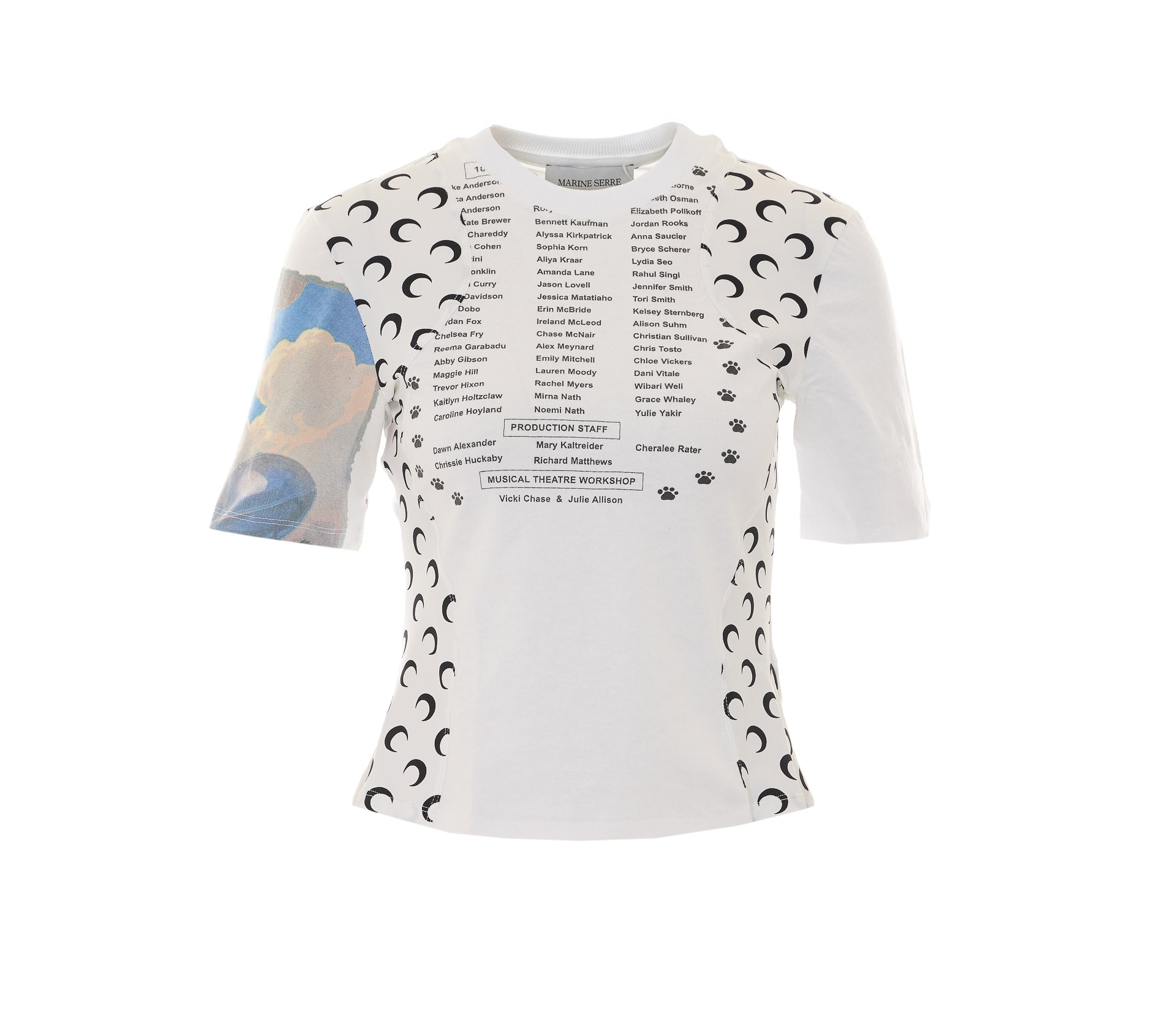Marine Serre White Cotton