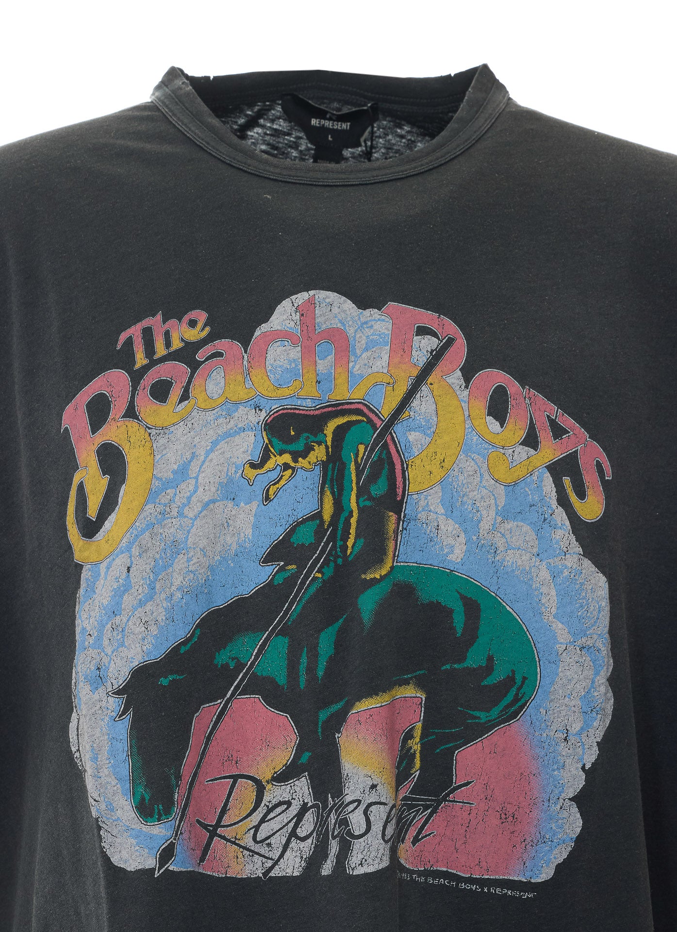 Represent T-Shirts And Polos Black Organic Cotton