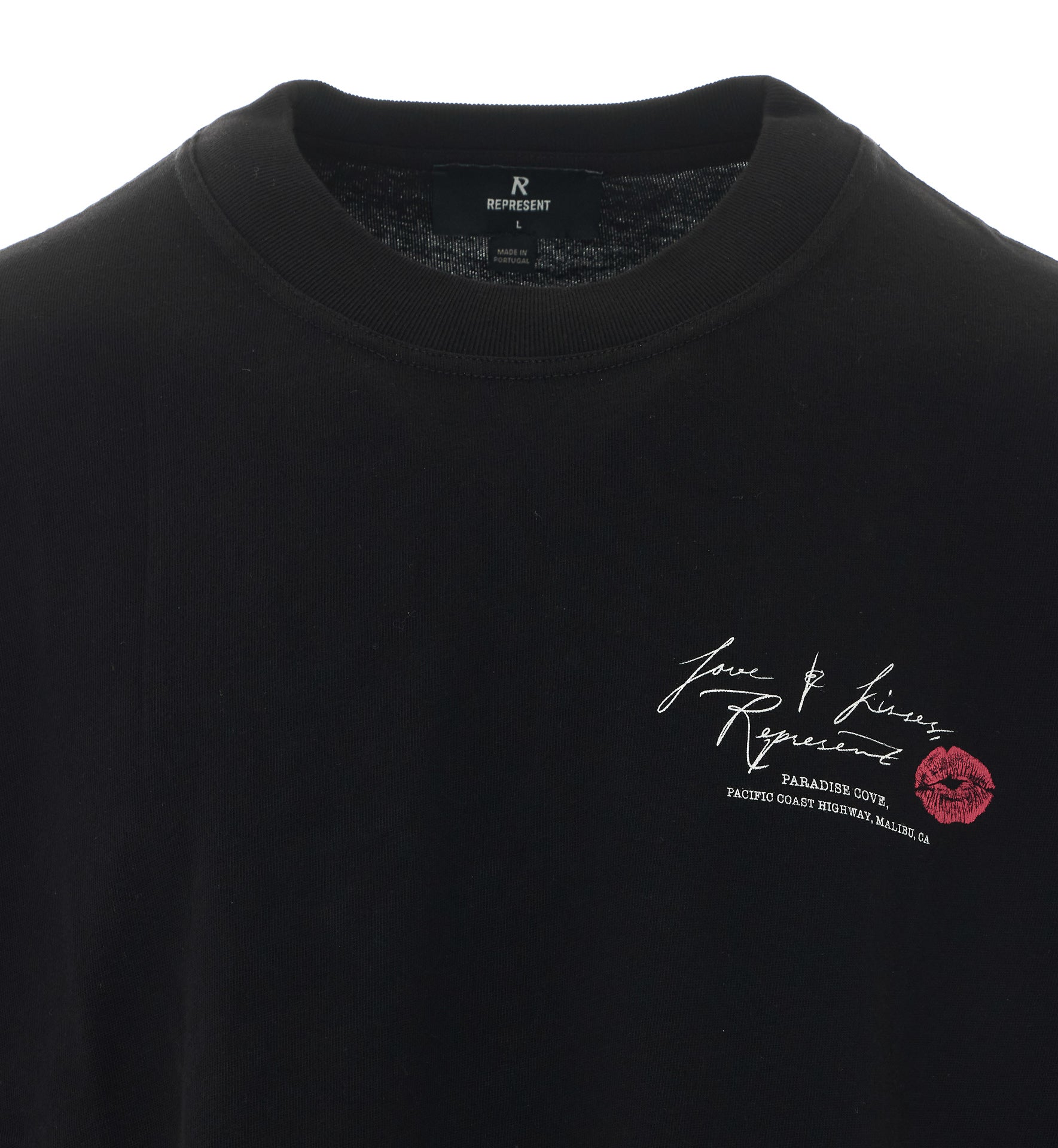 Represent T-Shirts And Polos Black Cotton