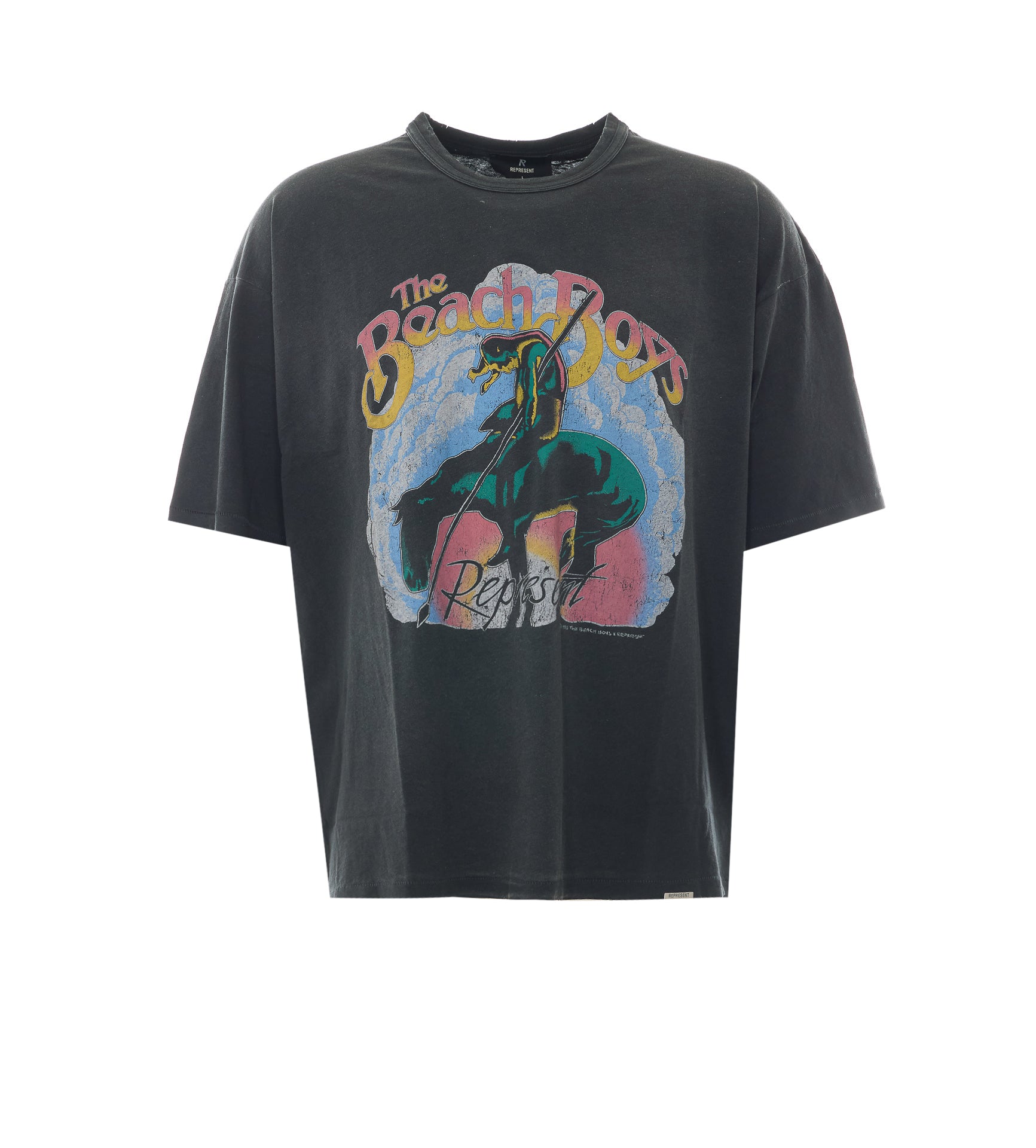 Represent T-Shirts And Polos Black Organic Cotton