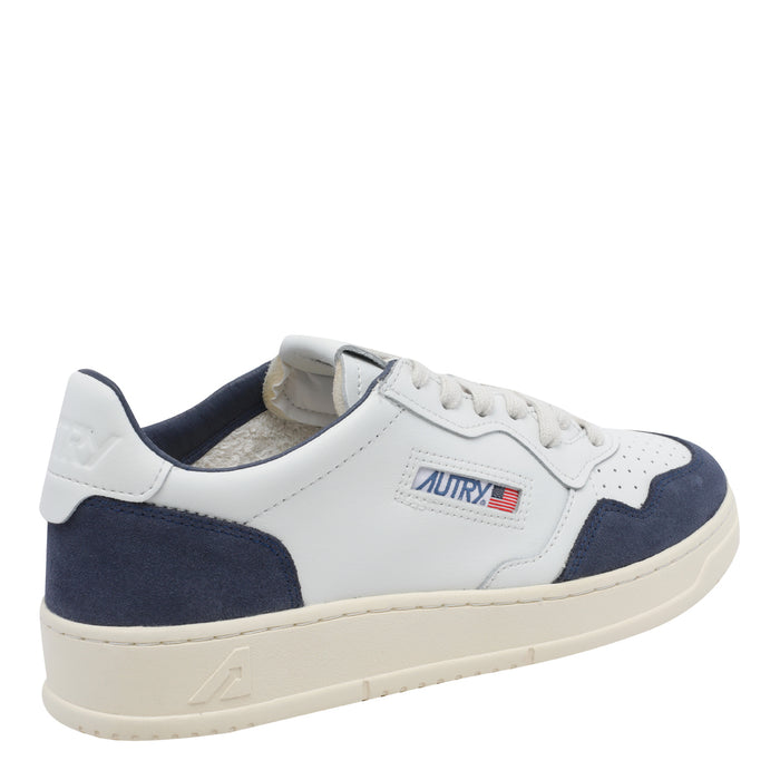 Autry Sneakers White Calf Leather/rubber Sole
