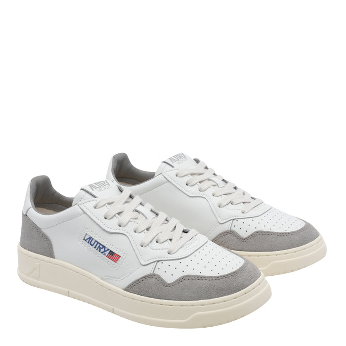 Autry Sneakers White Calf Leather/rubber Sole
