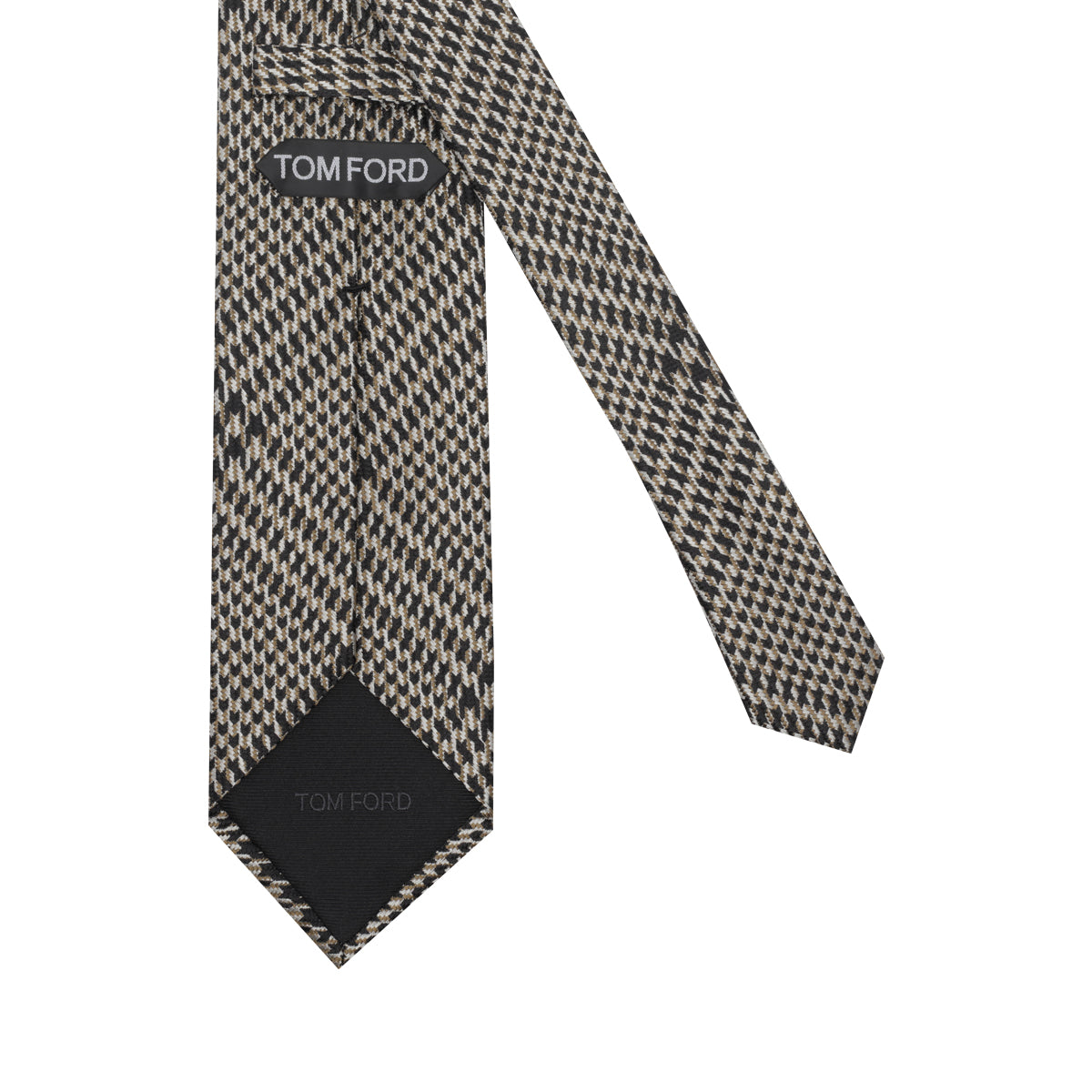Tom Ford Ties Brown Silk