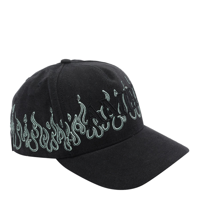 Amiri Hats Black Cotton