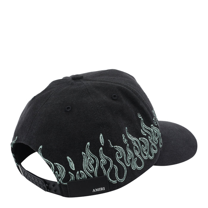 Amiri Hats Black Cotton