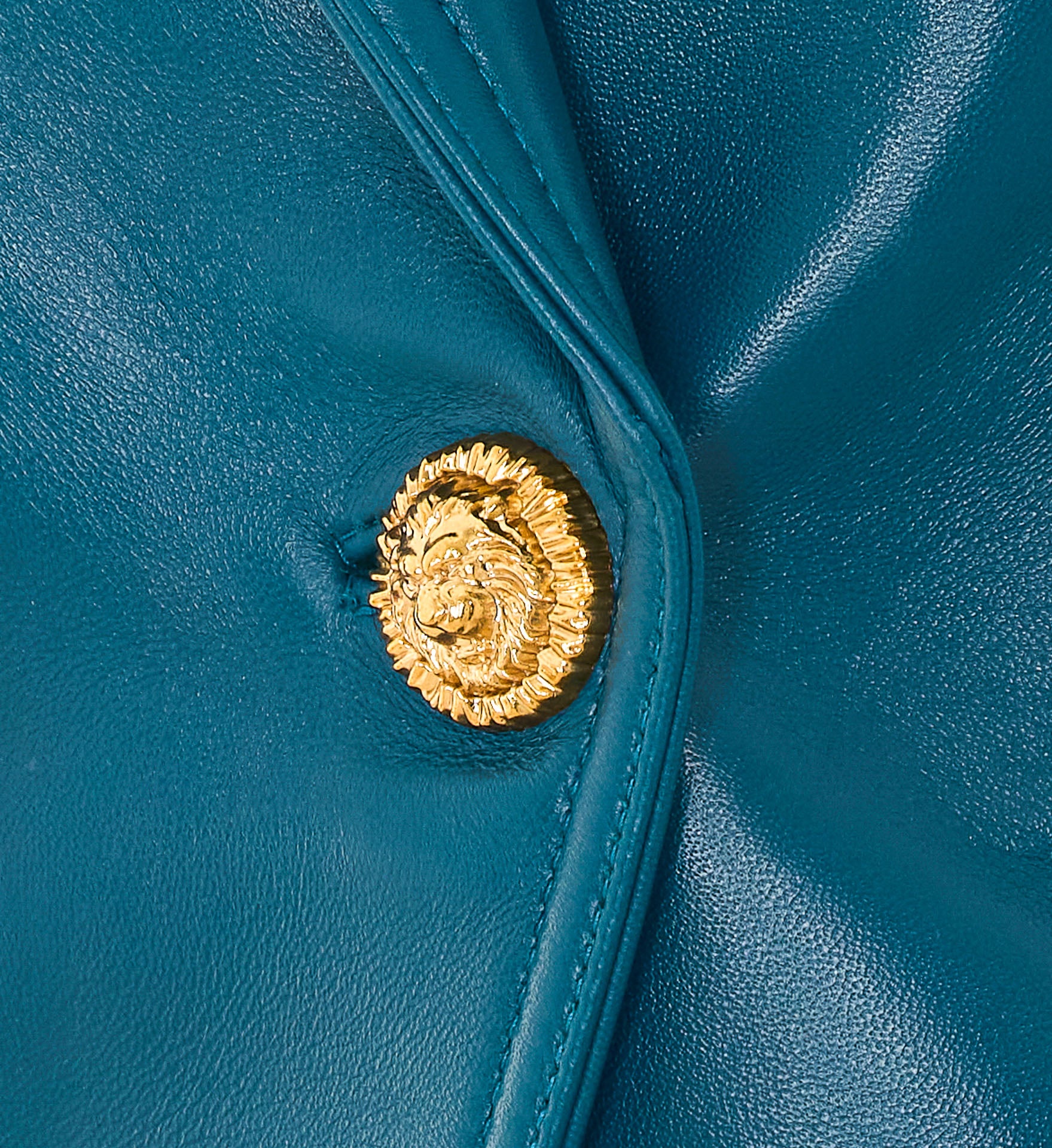 Balmain Jackets Blue Lambskin