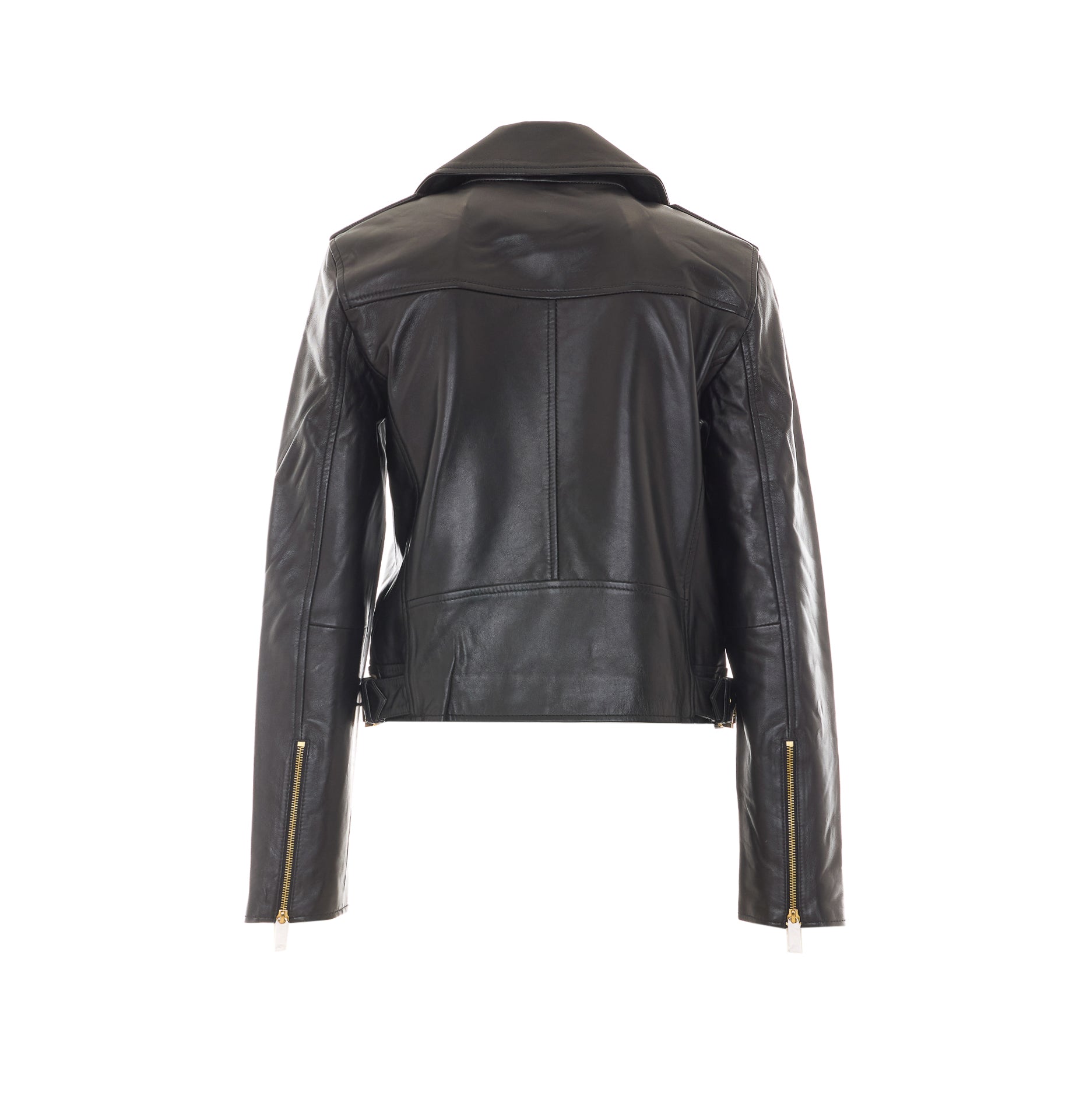 Michael Kors Jackets Black Lamb Leather