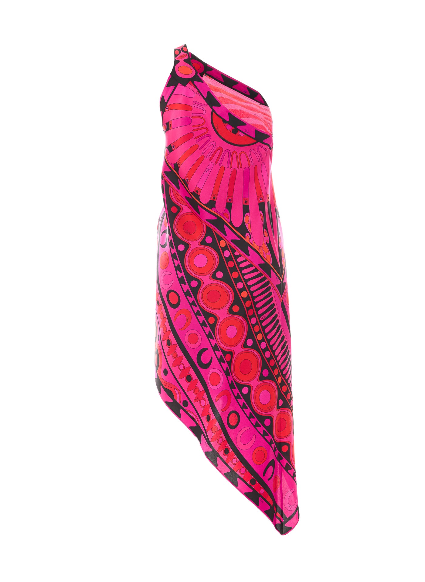 Pucci Dresses Fuchsia Silk