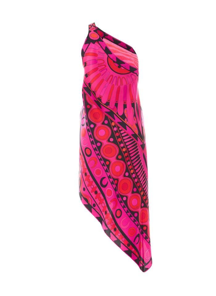 Pucci Dresses Fuchsia Silk