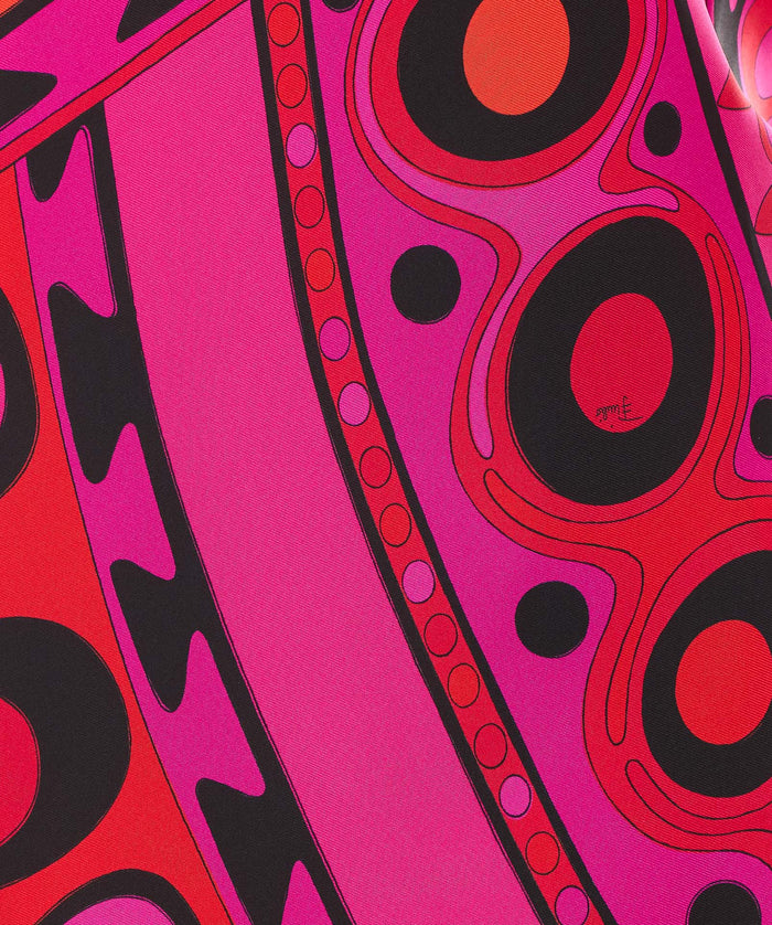 Pucci Dresses Fuchsia Silk