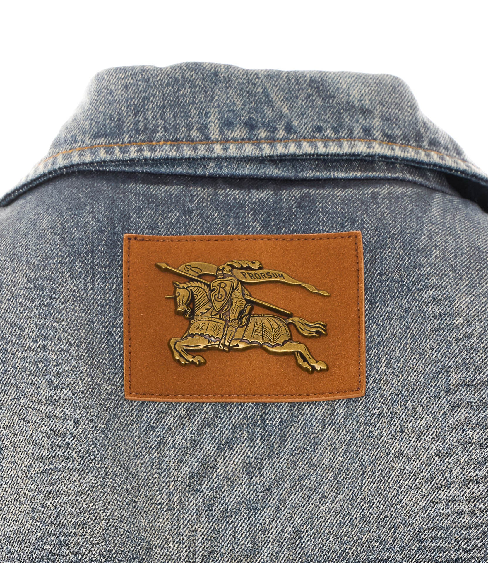 Burberry Jackets Blue Polyester