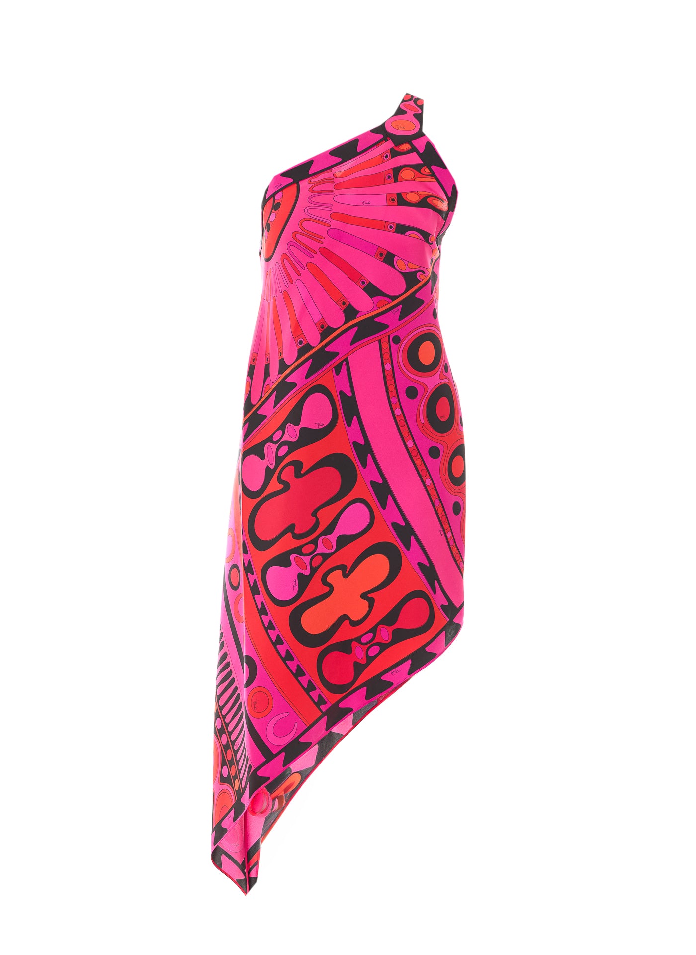 Pucci Dresses Fuchsia Silk