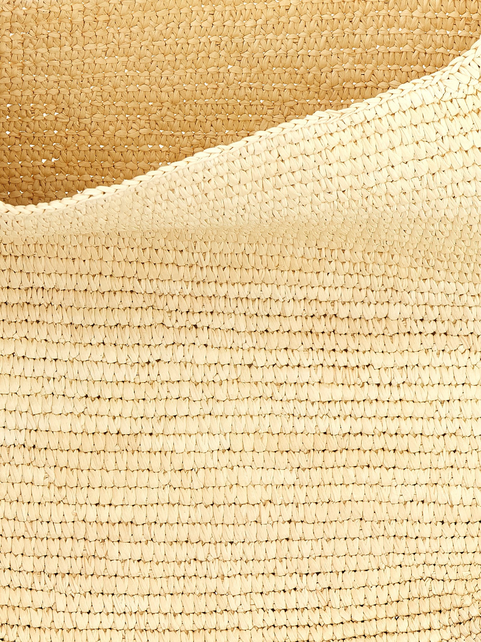 Cristiana shoulder bag Brown Raffia