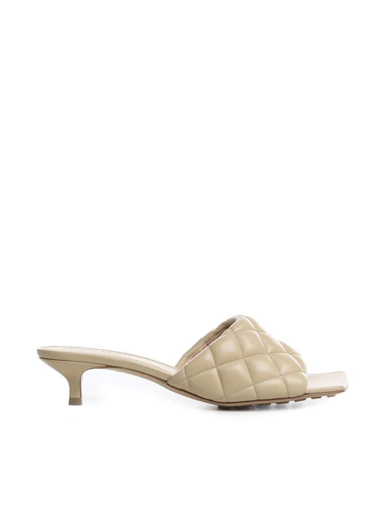 Bottega Veneta Sandals Beige Lambskin