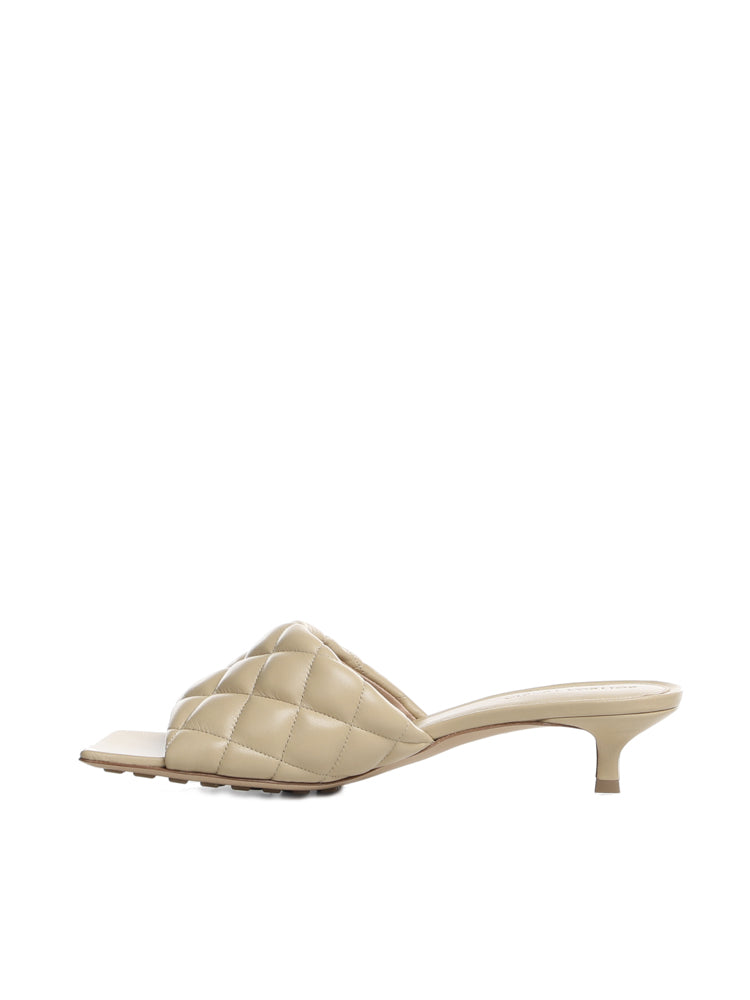 Bottega Veneta Sandals Beige Lambskin