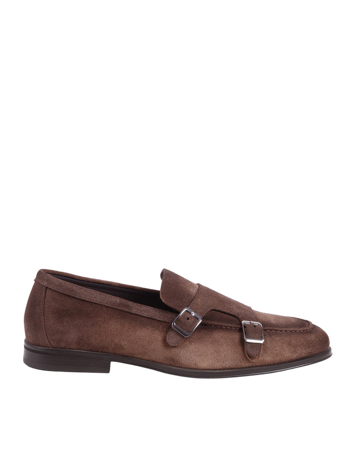 DOUBLE BUCKLE ADLER LOAFERS Brown Loafer