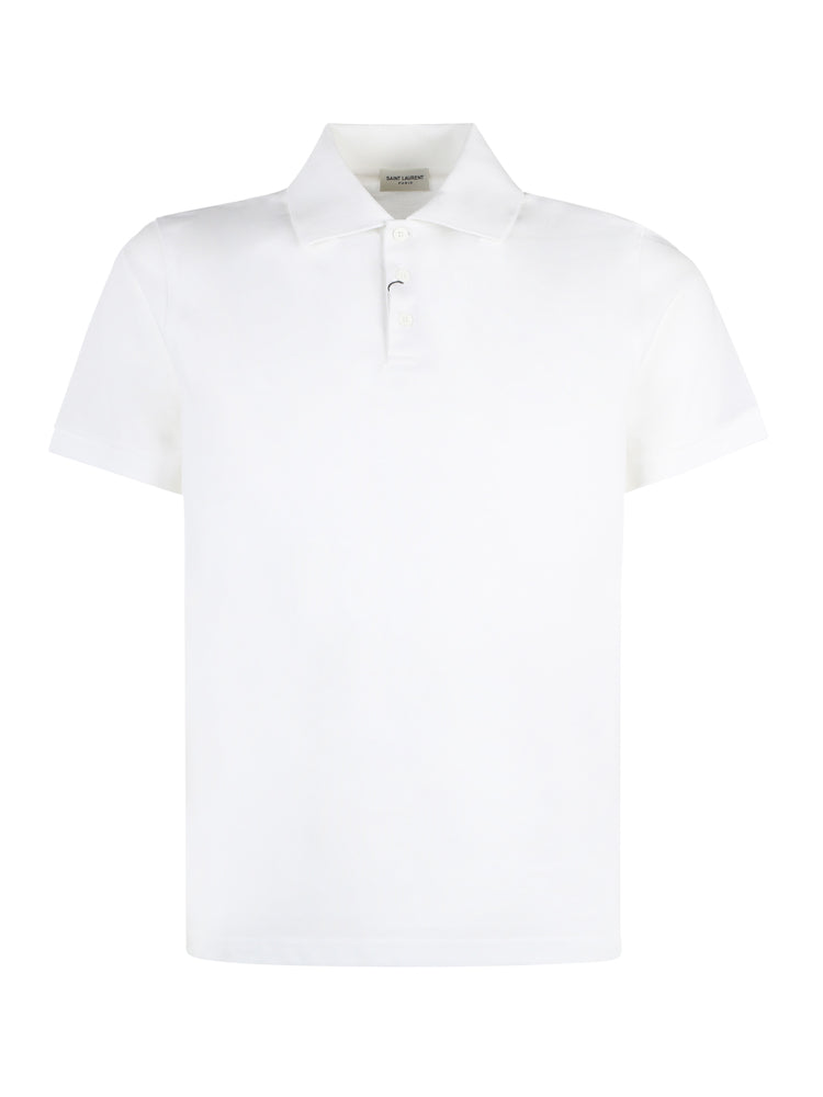 Saint Laurent T-Shirts And Polos White Cotton