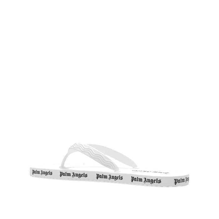Flip Flop Slides White Rubber