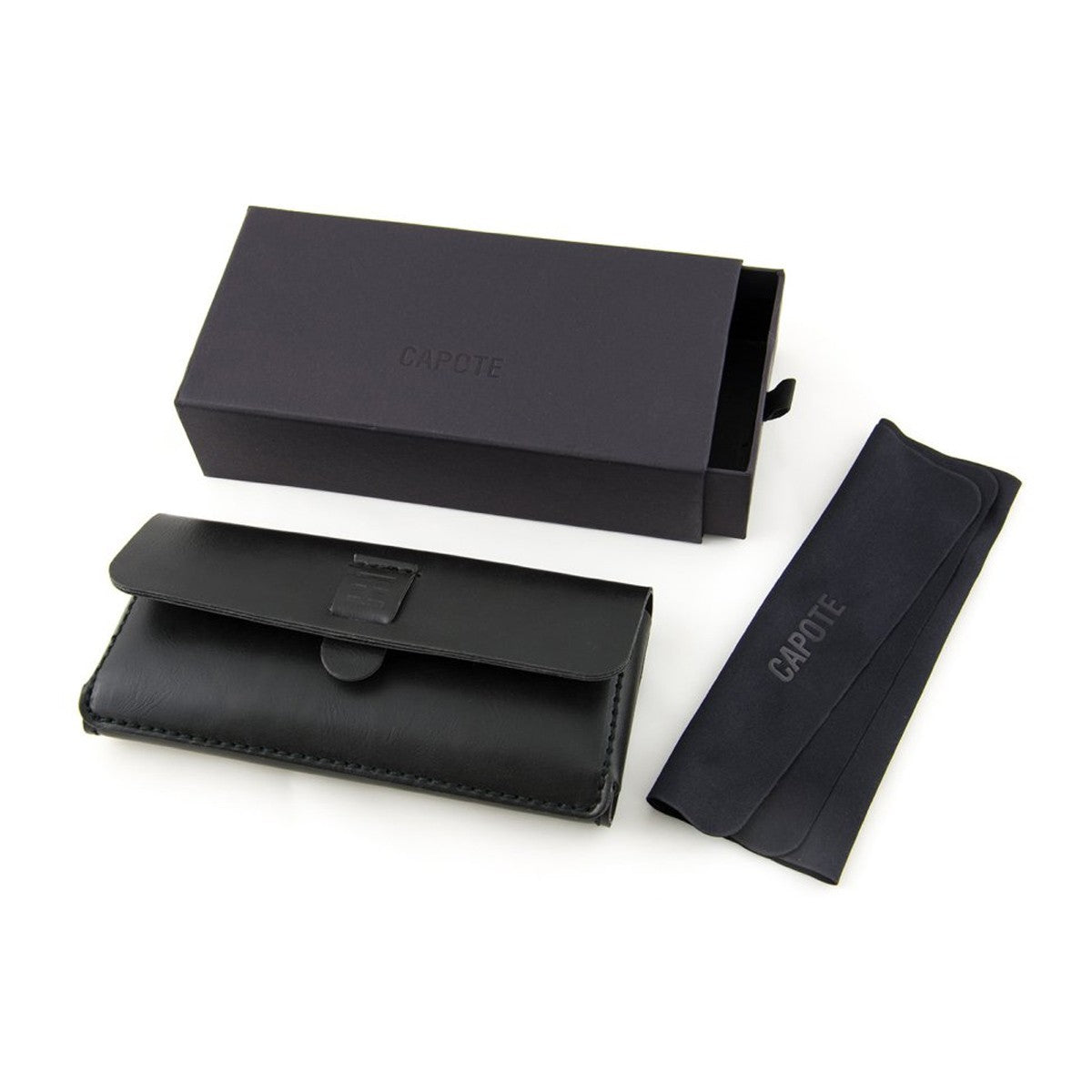 Capote Eyewear Guri Black / Orange Titanio